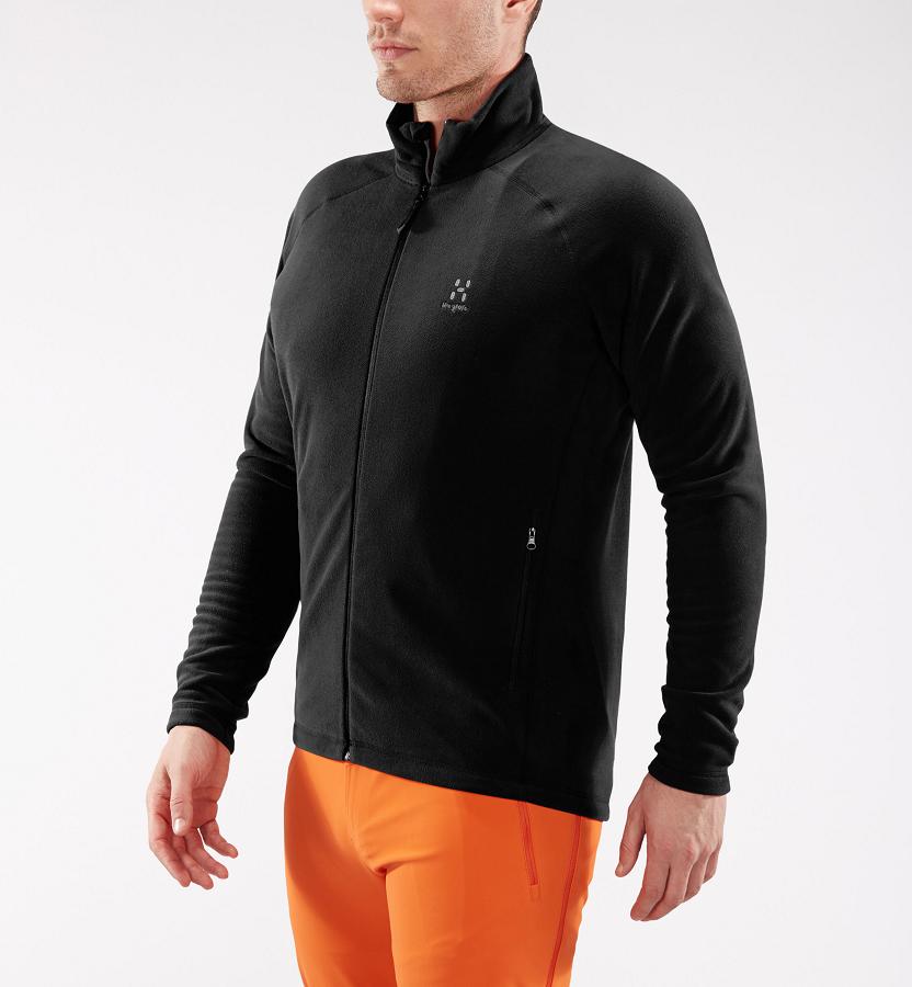 Haglöfs Mens Astro Fleece Black New Zealand 25340AMEZ